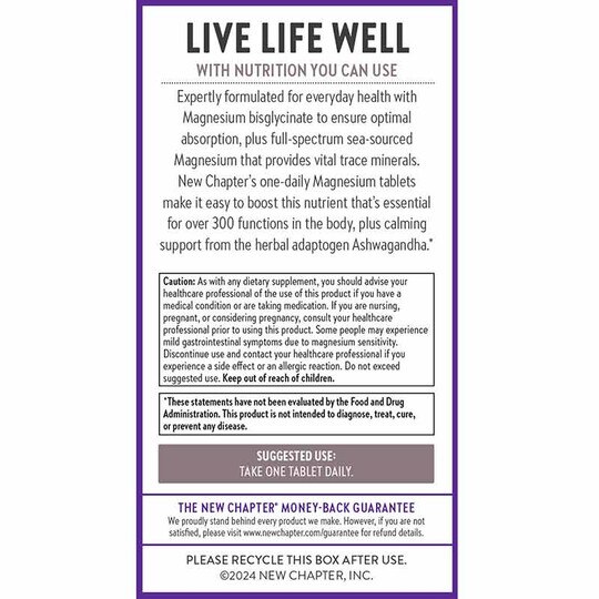 Magnesium + Ashwagandha, NCH